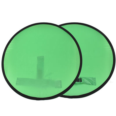 Reflector verde del disco de la foto, reflector ligero portátil del eslabón giratorio de 3KG 360D
