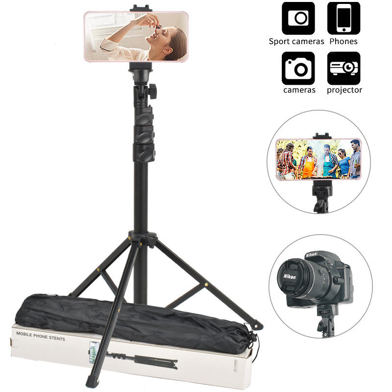 palillo del 1.3M Adjustable Tripod Stand Selfie para la cámara de vídeo del teléfono